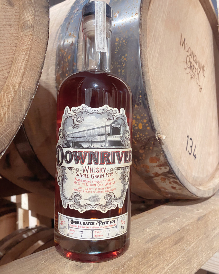 Downriver Whisky- Single Grain Rye