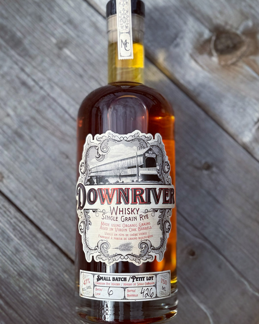 Downriver Whisky- Single Grain Rye
